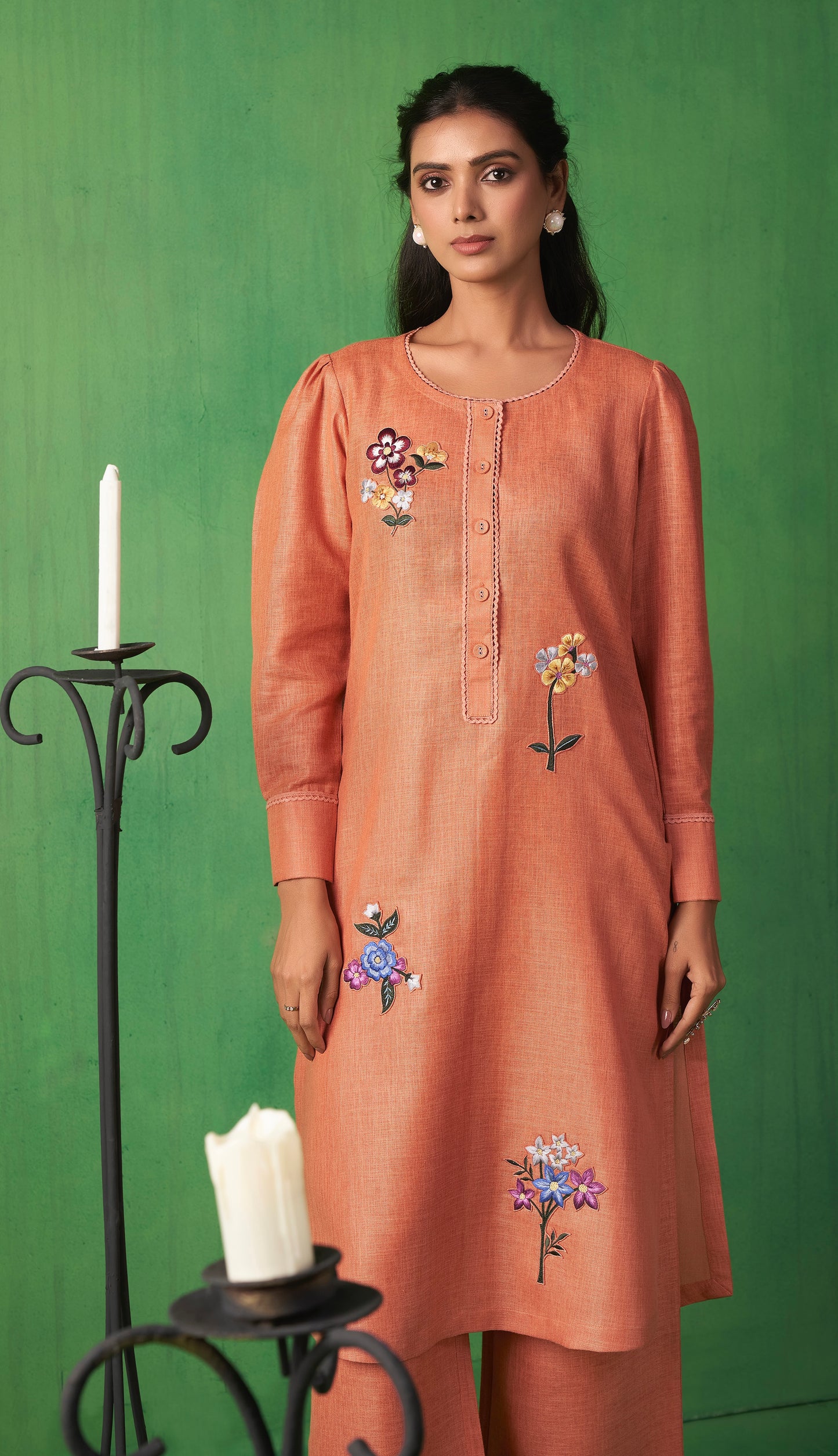 Ctton Linen Cord-set