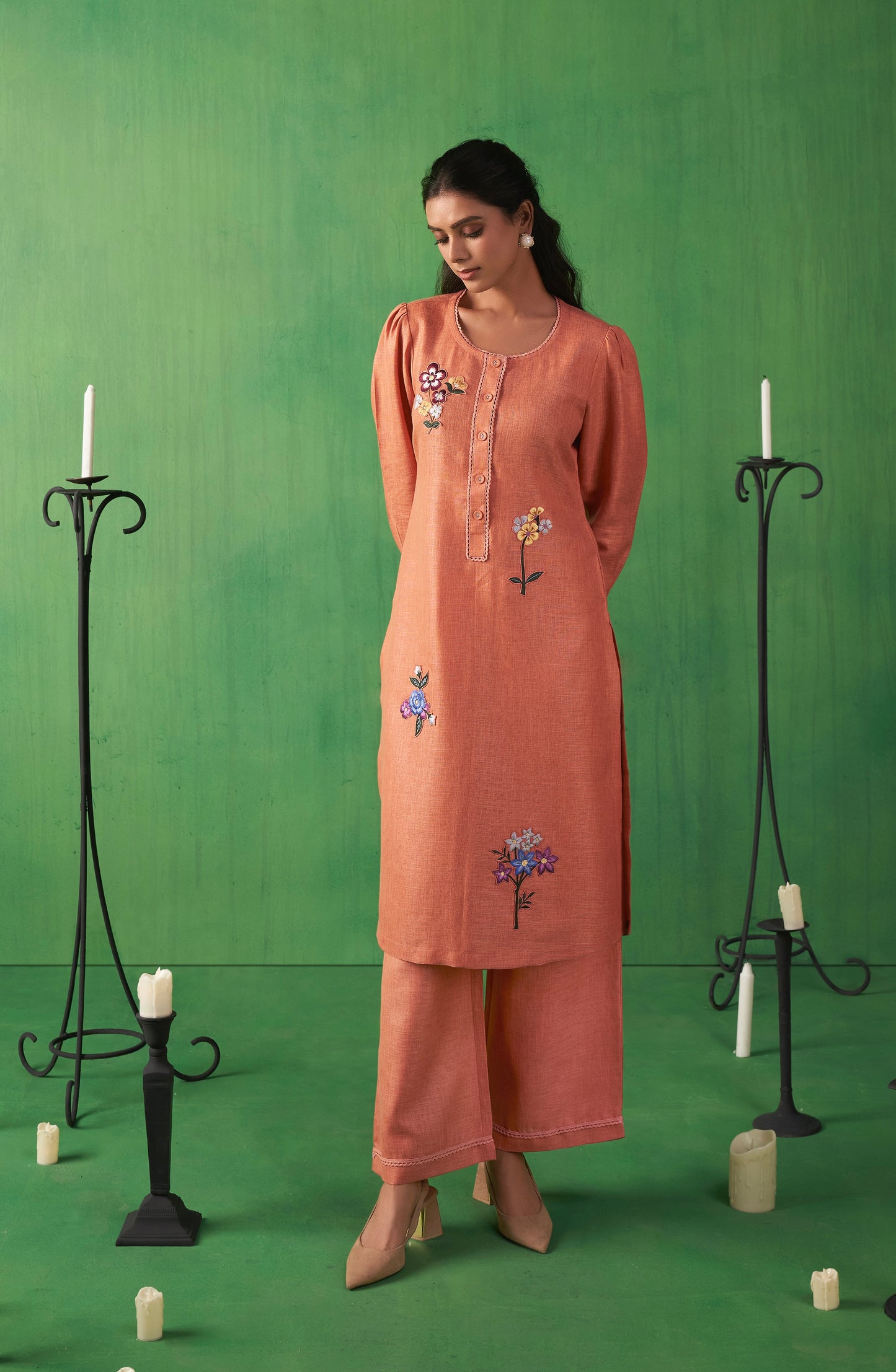 Ctton Linen Cord-set