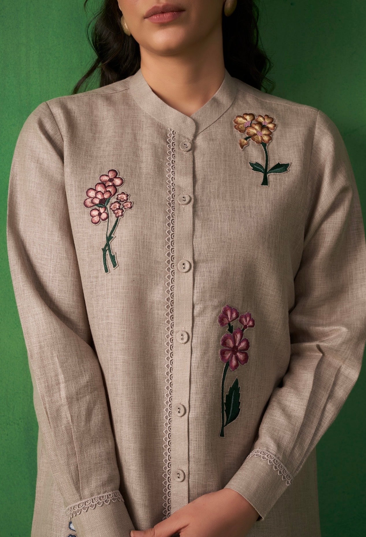 Cotton Linen Cord-set