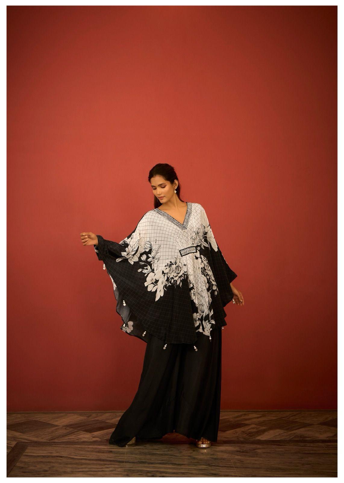 Crepe Kaftan Pallazo