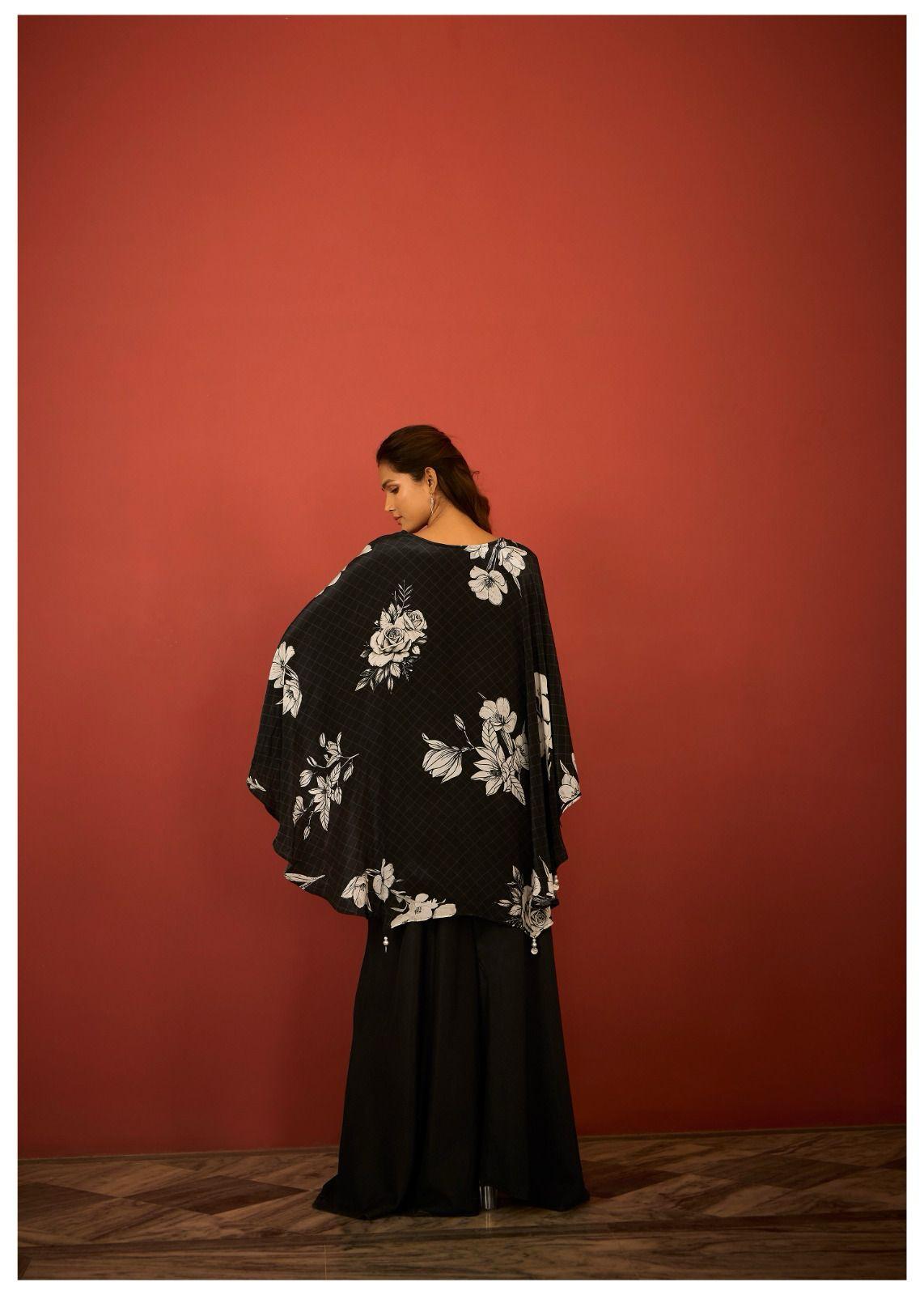 Crepe Kaftan Pallazo