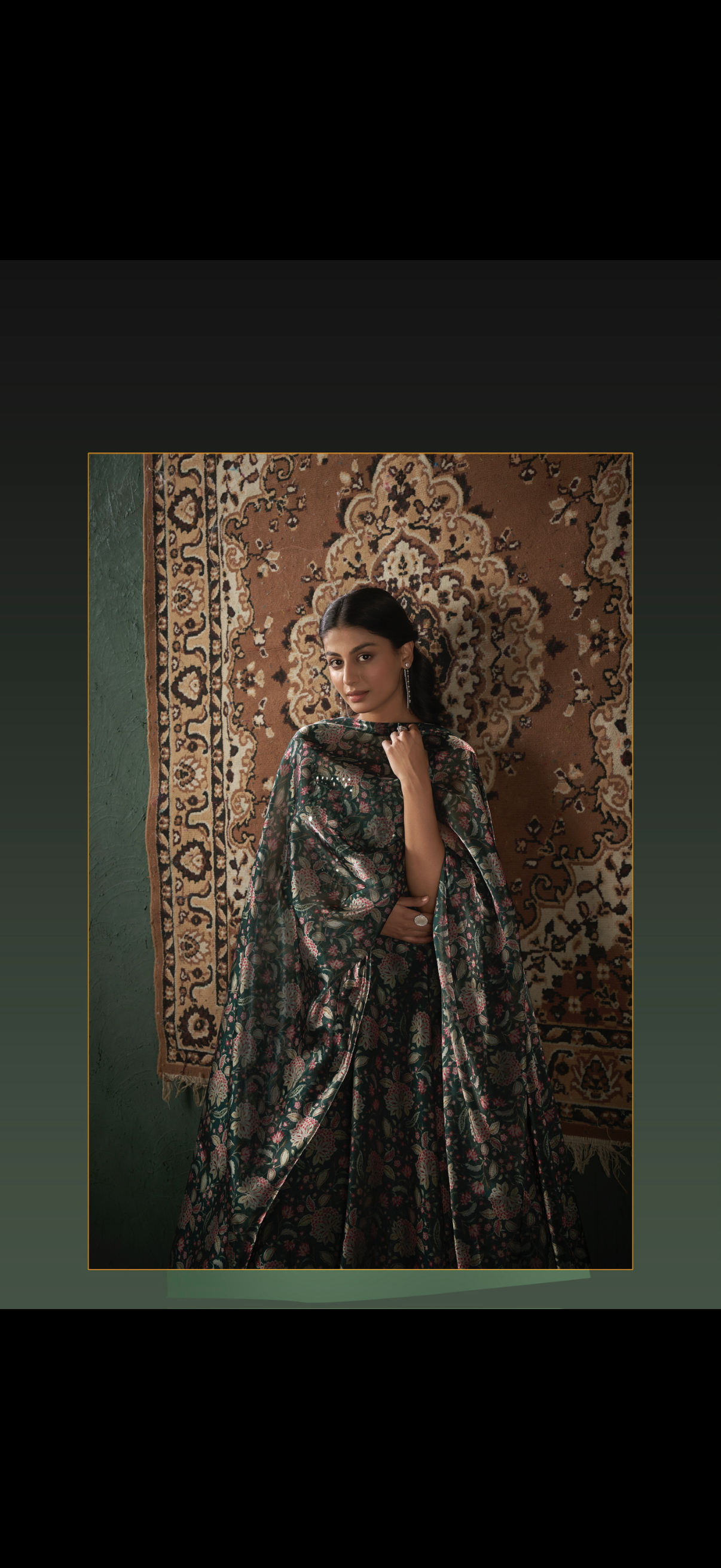 Glass Tissue Ghaghra Choli