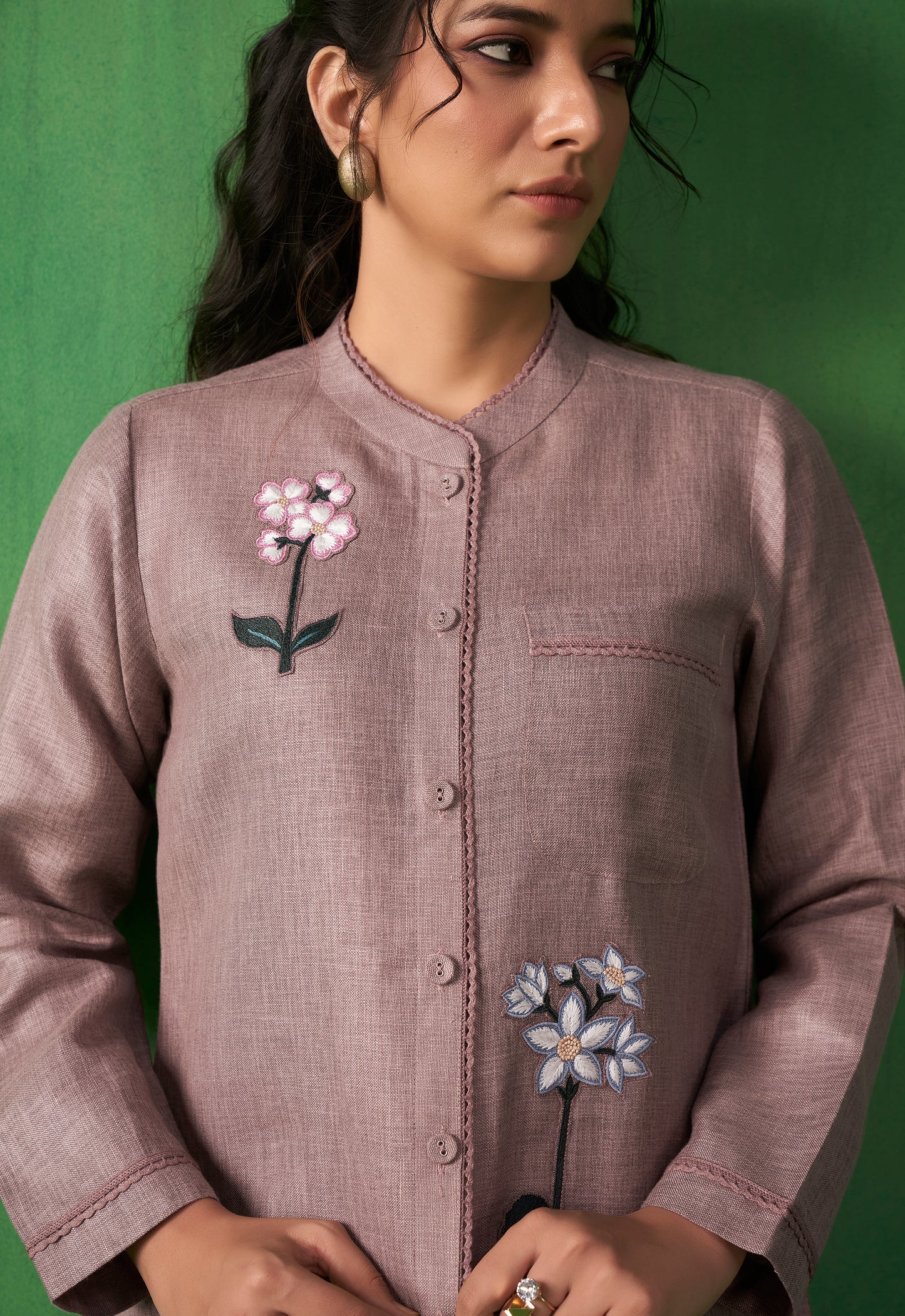 Linen cotton Co-ord set