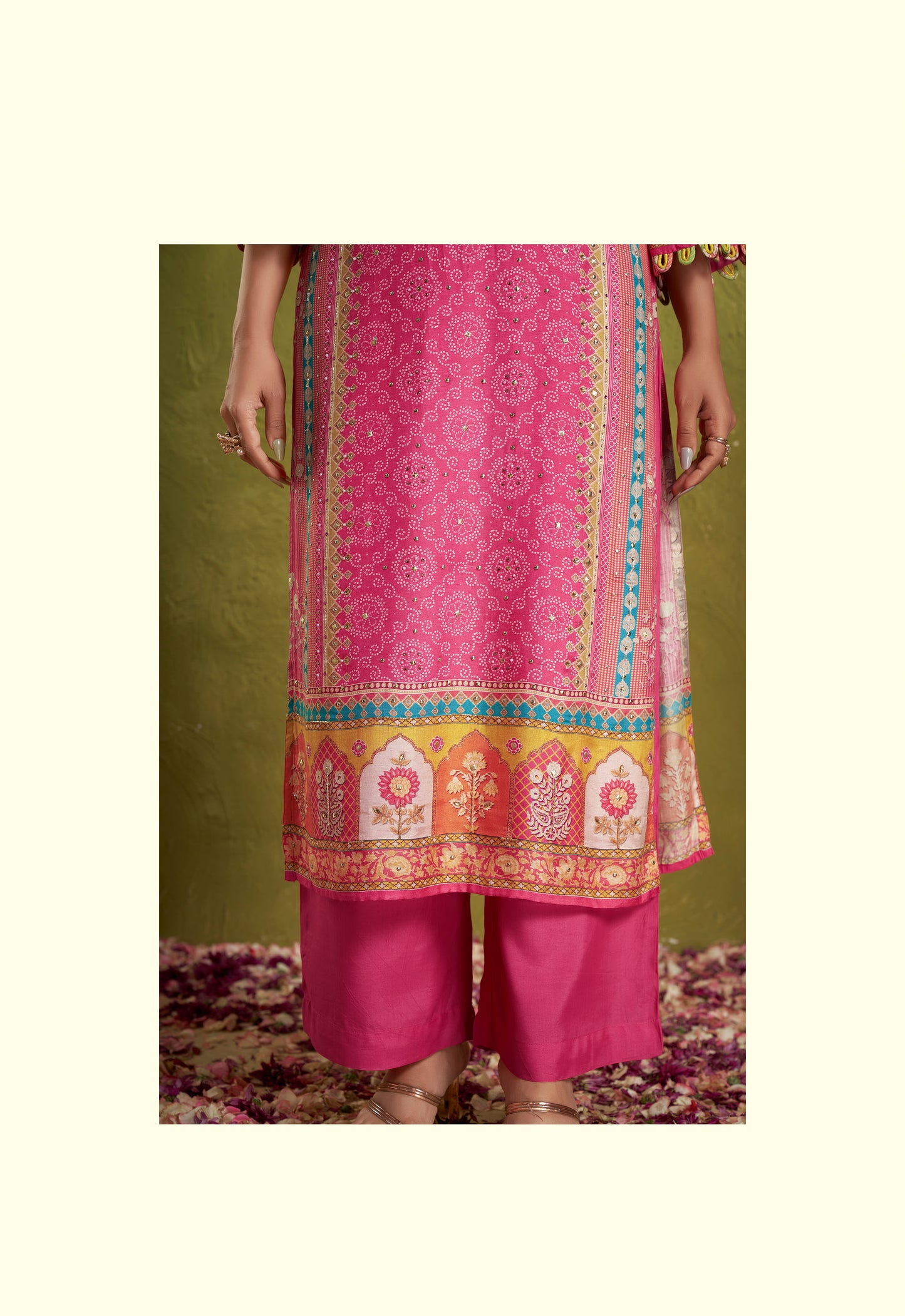 Pink Mughal Dress