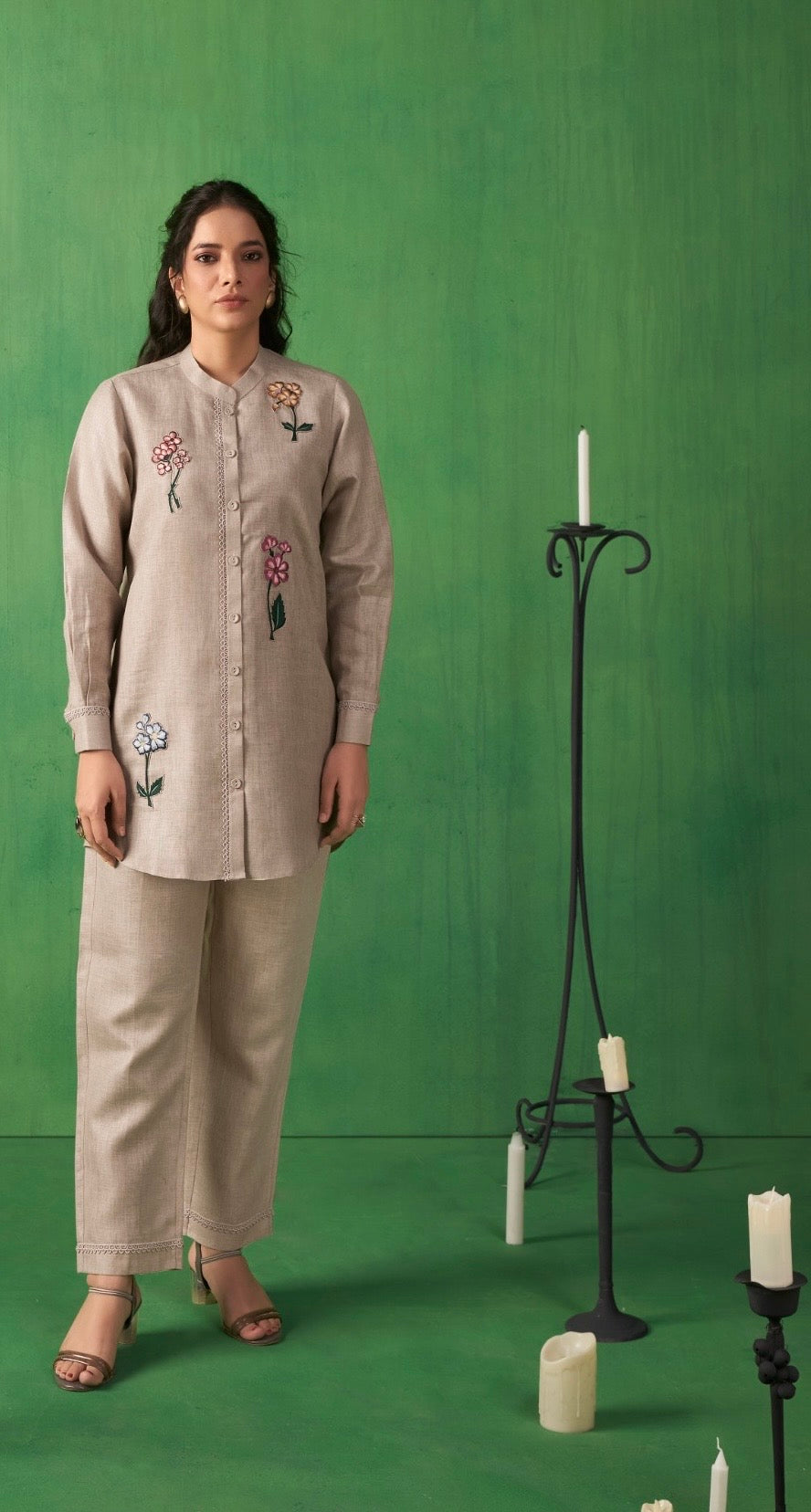 Cotton Linen Cord-set