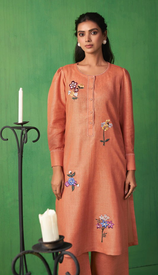 Ctton Linen Cord-set