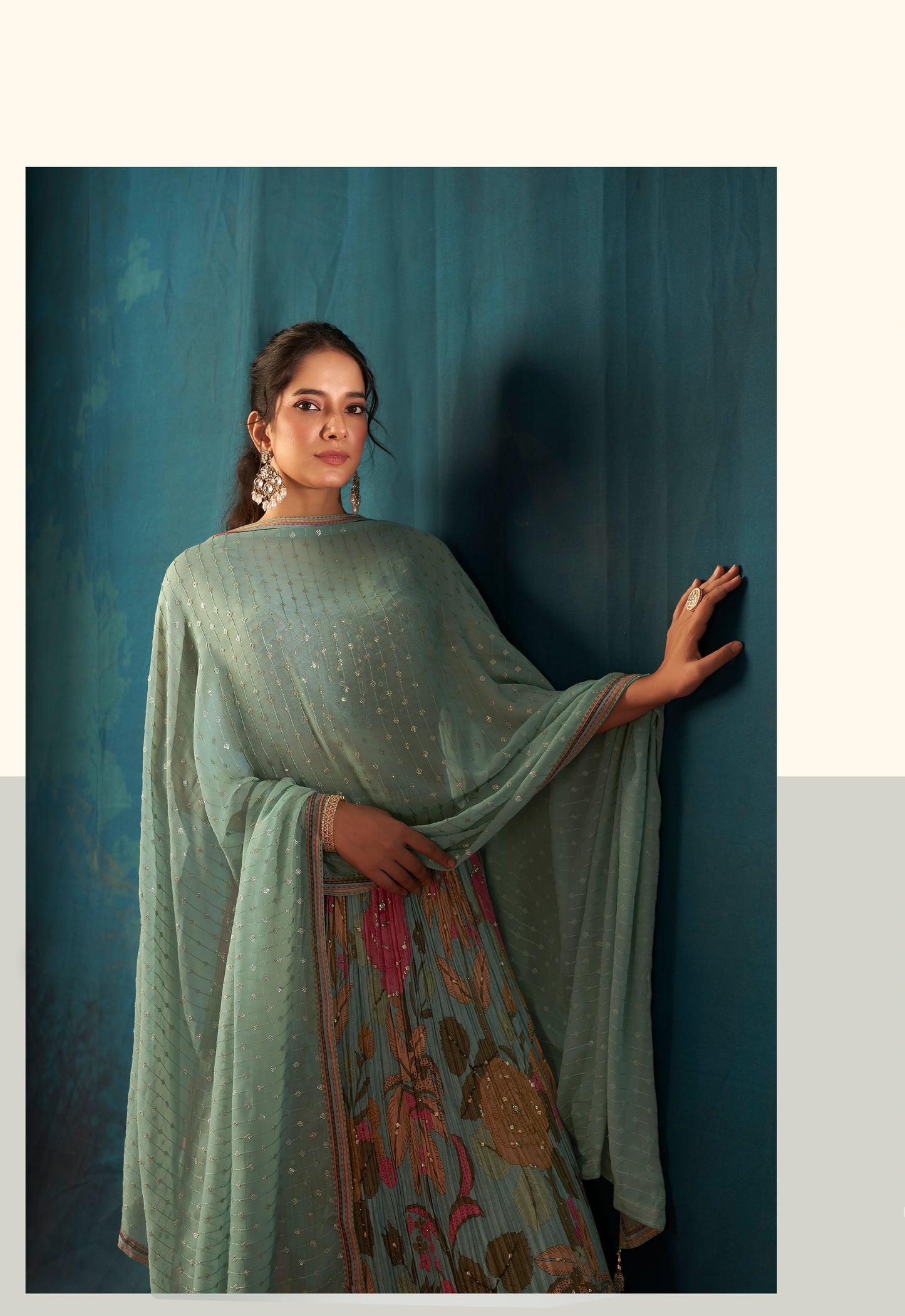 Shimmer Ghaghra Choli
