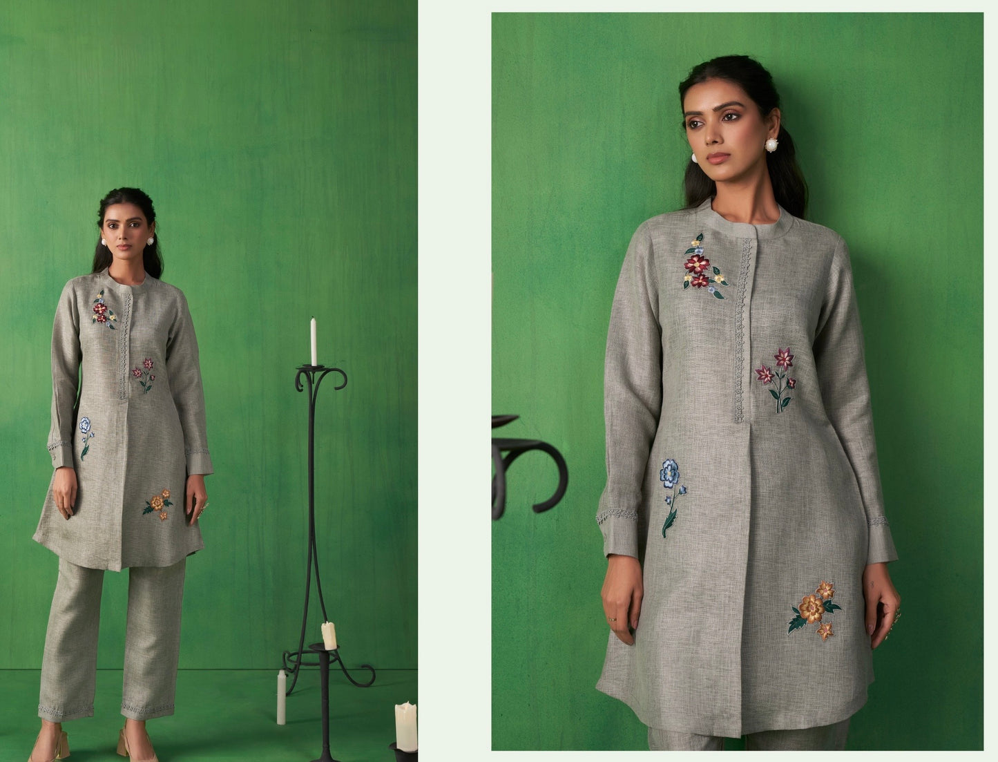 Cotton Linen Cord-set