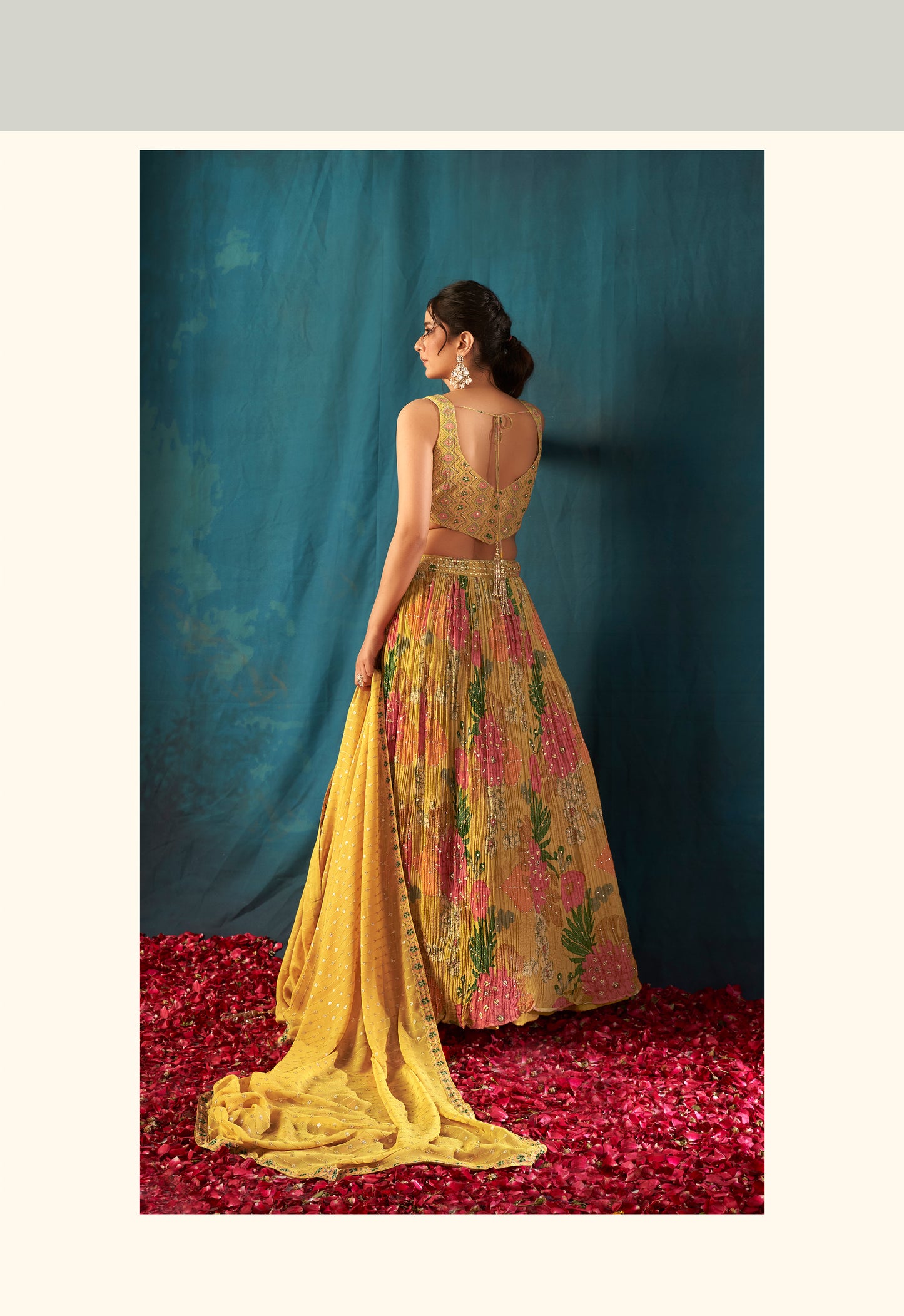 Shimmer Ghaghra Choli